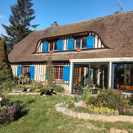 Chez Catherine - Chaumiere Normande فندق مبيت وإفطار Theuville-aux-Maillots